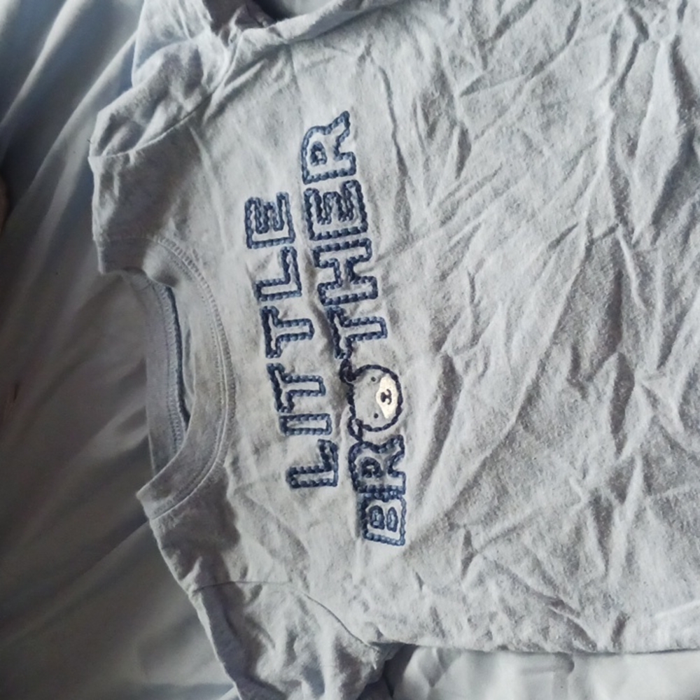 Child of mine 24month little brother tee